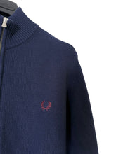 Lade das Bild in den Galerie-Viewer, Fred Perry Sweatshirt Jacke - XL
